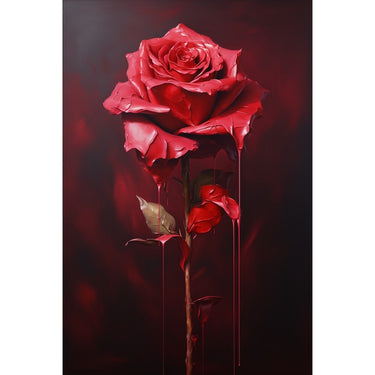 Modern Rose Canvas